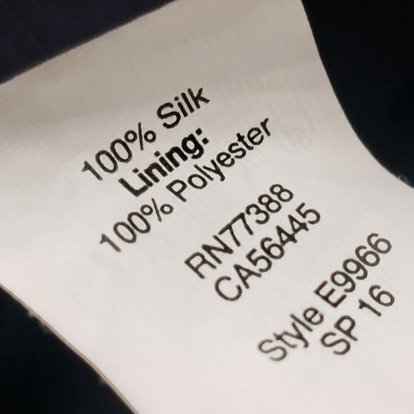 Madewell Silk Polka Dot Drop Waist Mini Skirt Navy Red White Size 8 - Picture 4 of 5